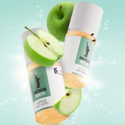 Gambar American Winter Liquid Salt Nic 24MG 30ML - Apple dari Vap3Club undefined Tokopedia