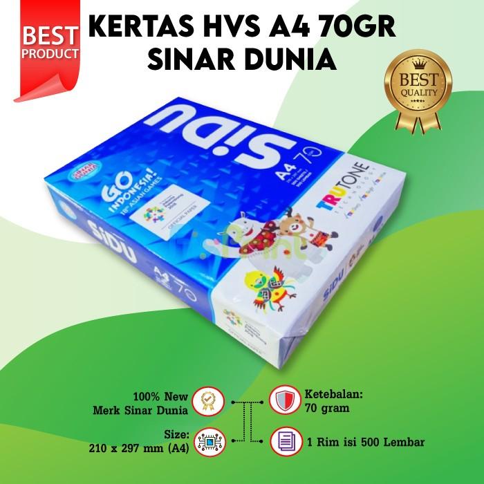 Jual Kertas HVS A4 70gr SIDU Murah - Kota Semarang - FixPrint Semarang