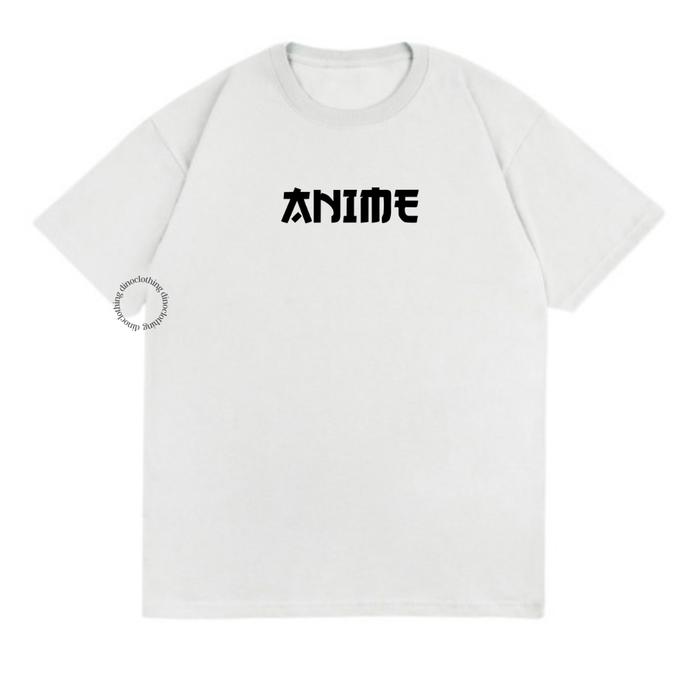 Gambar DINO CLOTHING - KAOS ANIME KATUN COMBED PREMIUM UNISEX WANITA - Putih, S dari This is Dino undefined Tokopedia