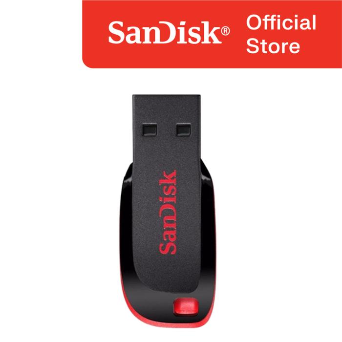Gambar SanDisk Cruzer Blade USB 2.0 Flashdisk CZ50 64GB dari SanDisk Official undefined Tokopedia