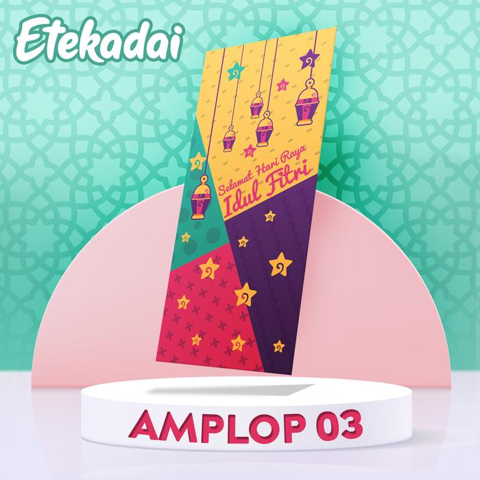 Gambar amplop lebaran lucu dan unik - AMPLOP 03 dari etekadai undefined Tokopedia