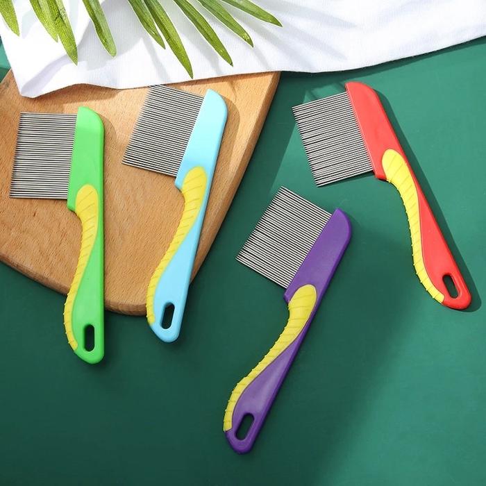 Gambar Sisir Kutu Logam Serit Kutu Dan Ketombe Sisir Ajaib Sisir Rambut - Sirkut Gagang dari Mitraaren undefined Tokopedia