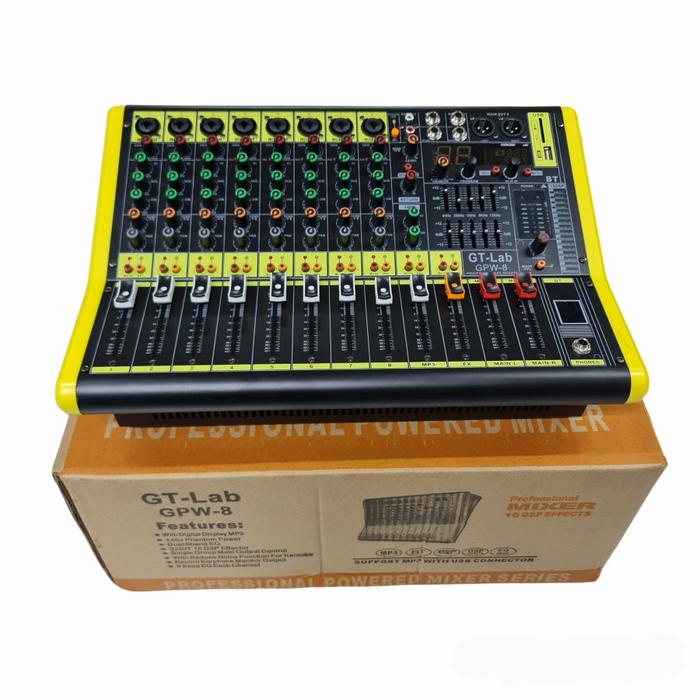 Gambar Power Mixer 8 Channel GT LAB By Rdw GPW8 / GPW-8 Original dari First Audio Pro undefined Tokopedia