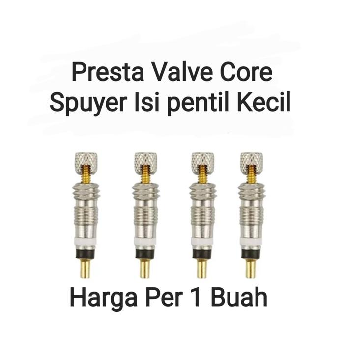 Gambar Spuyer Isi Pentil Presta Pentil Kecil Presta Valve Core Sepeda dari Azka Putra -Shop undefined Tokopedia