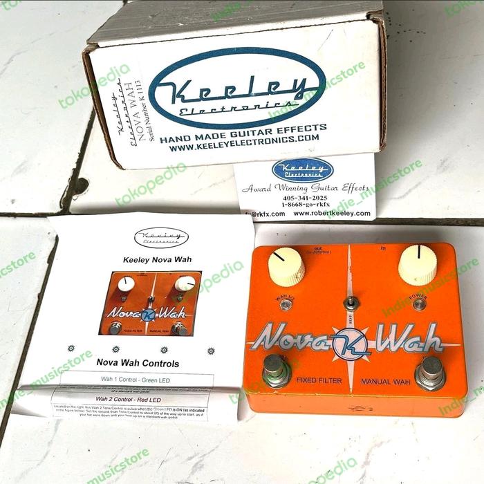 Gambar Keeley Electronics Nova Wah n boss mxr earthquaker electro Harmonix dari Indie Music Store Depok undefined Tokopedia