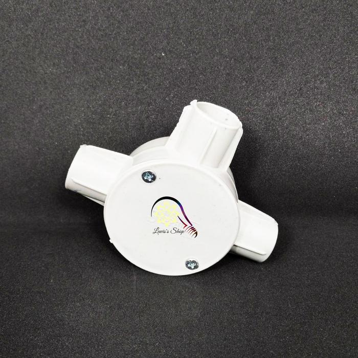 Gambar T Dus 20mm 3 way 4 way putih cabang 3 cabang 4 - Cab 3 dari Lewis's Shop undefined Tokopedia