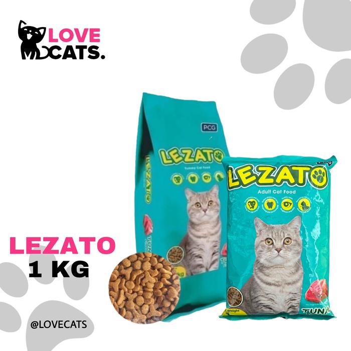 Gambar lezato cat food 1 kg dari LOVECATS undefined Tokopedia