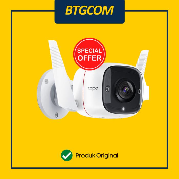 Gambar KAMERA CCTV OUTDOOR TP-LINK TAPO C310 3MP WIFI IP CAMERA TPLINK C-310 dari btgcom undefined Tokopedia
