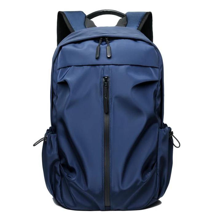Gambar Tas Ransel Pria Wanita Backpack Waterproof Tas Sekolah Ransel Anti air - Biru dari BebeGlowUp undefined Tokopedia