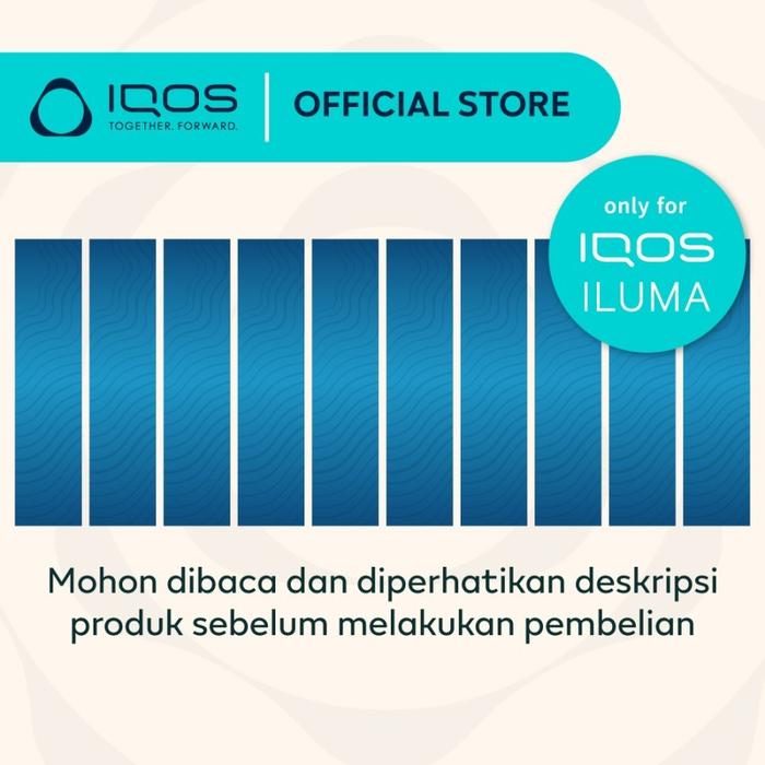 Gambar IQOS ILUMA TEREA - blue, per slove dari 688 Vape5hop undefined Tokopedia