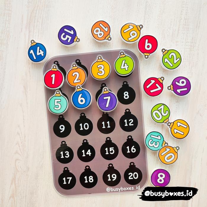 Gambar busypage busy page tracing angka 1 - 20 mainan edukasi - 1-20 Velcro, TanpaZipperbag dari busyboxes undefined Tokopedia