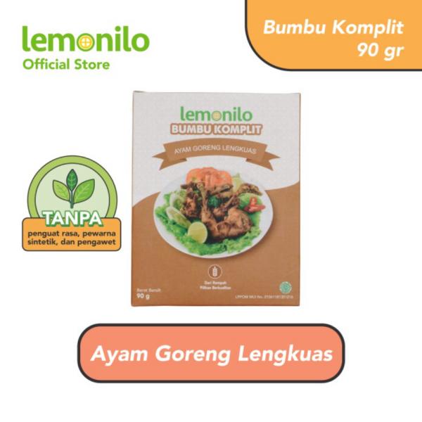 Gambar Dijual Lemonilo Bumbu Komplit Ayam Goreng Lengkuas 90g Berkualitas dari warung In undefined Tokopedia