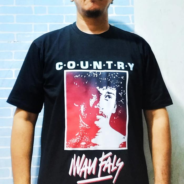 Gambar Kaos sablon Iwan fals album country sablon DTF - Hitam, S dari MY STORE78 undefined 4 Tokopedia