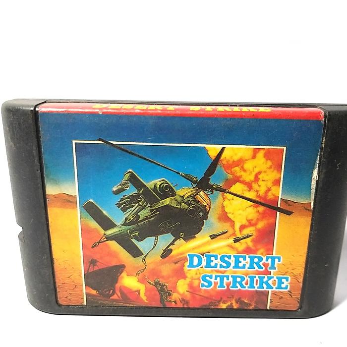Gambar Kaset Video Cartridge Sega Desert Strike Gulf War Battle Games Toys dari Toko Misteri undefined Tokopedia