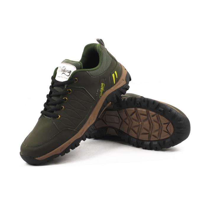 Gambar Working Sneakers For You Sepatu Hiking T-04 - Army, 40 dari WORKING SNEAKERS FOR YOU OFFICIAL SHOP undefined Tokopedia