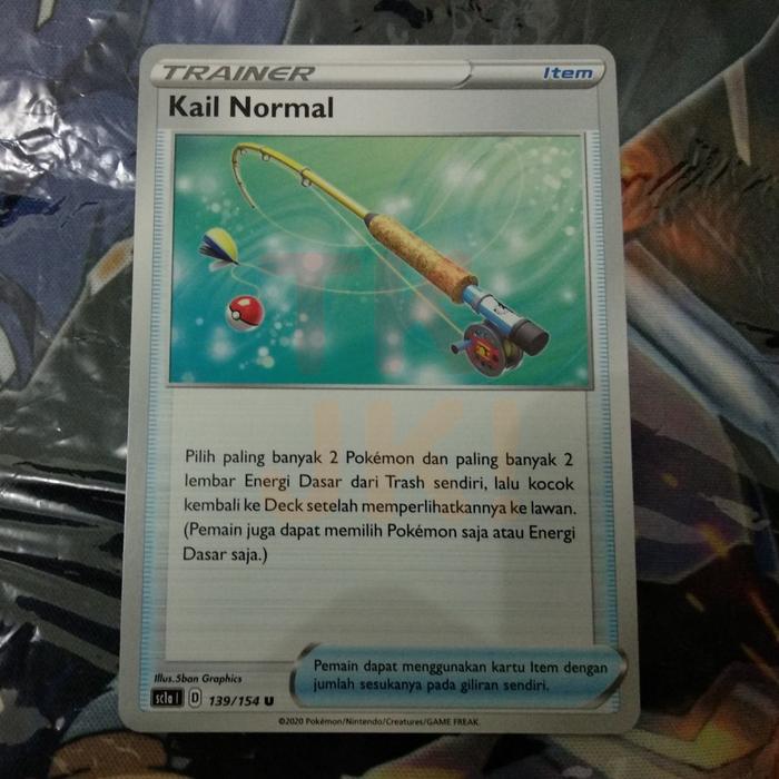 Gambar Pokemon Game Kartu Koleksi Kail Normal - Pedang & Perisai - SC1a U dari TokoJuki undefined Tokopedia