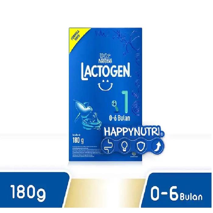 Gambar SUSU LACTOGEN 1 / LACTOGEN 2 180 GR HAPPYNUTRI - Lact 1 (0-6 bln dari Yakin Farma undefined Tokopedia