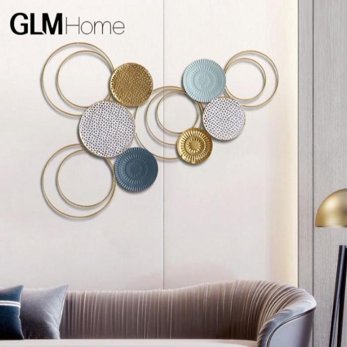 Gambar Dekorasi Dinding Rumah / Hiasan Dinding Besi Ruang Tamu / Hiasan - DG 64x40cm dari M&K galeri undefined Tokopedia