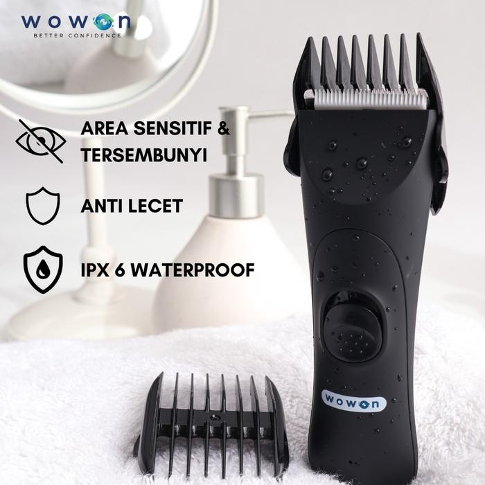 Gambar Wowon Body Trimmer (Alat Cukur Bulu Kemaluan & Area Sensitif) - Wowon dari Space Hardware Store undefined Tokopedia