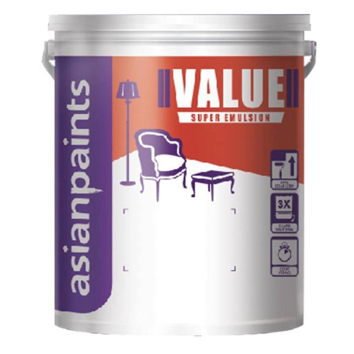 Gambar Cat Tembok Asian Paints Apkovalue Value Super Emulsion 25 kg - Putih dari Toko MEGA ABADI SUKSES undefined Tokopedia