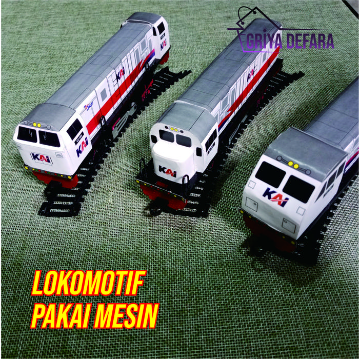 Gambar GRIYADEFARA LOKOMOTIF PAKAI MESIN CC 201 CC 203 CC 206 KERETA API - CC206 LokoMesin, Livery 6 dari Griya Defara ID undefined Tokopedia