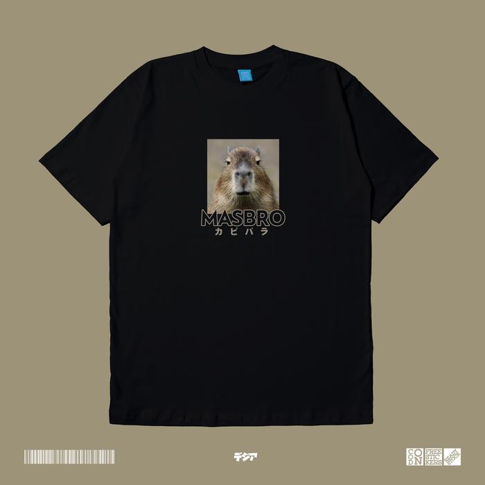 Gambar Masbro Cappybara Kapibara GTA Meme Binatang Baju Jepang DJA Cloth - Hitam, 3XS dari DJA CLOTH undefined Tokopedia