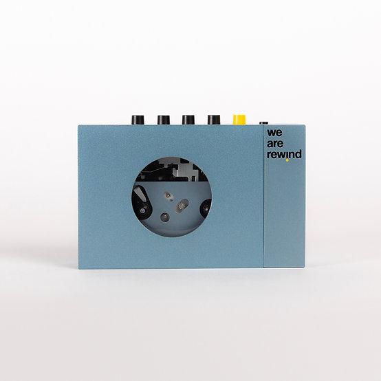 Gambar We Are Rewind Cassette Player Bluetooth Wireless Portable - Biru Muda, No Bundling dari Hello El Official undefined Tokopedia