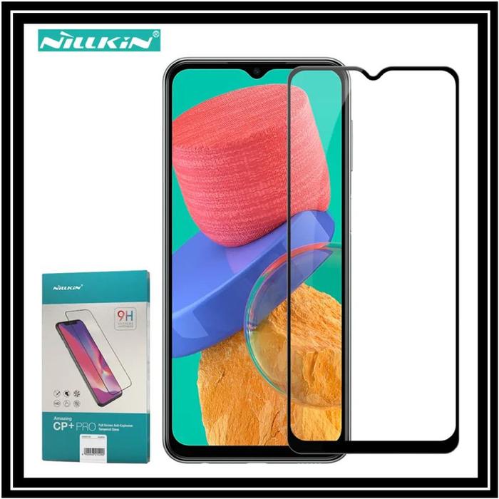 Gambar SAMSUNG GALAXY M33 5G TEMPERED GLASS NILLKIN CP+ PRO SCREEN PROTECTOR - SAMSUNG M33 5G, FRAME BLACK dari Best Accesories Hp undefined Tokopedia