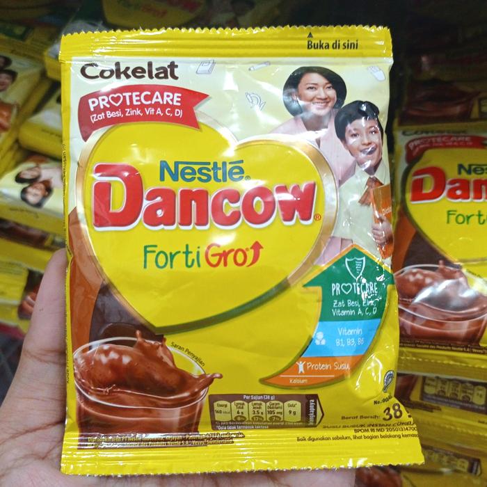 Gambar Susu Dancow Saset 27 Gram - COKLAT 38GR dari Baking Store by.dR Ciputat undefined Tokopedia