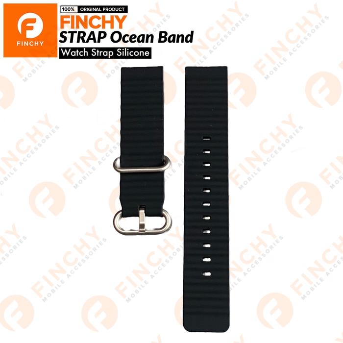 Gambar Finchy Ocean Strap Polar Vantage M Replacement Silicone Wristband - Black dari Finchy Indonesia undefined Tokopedia