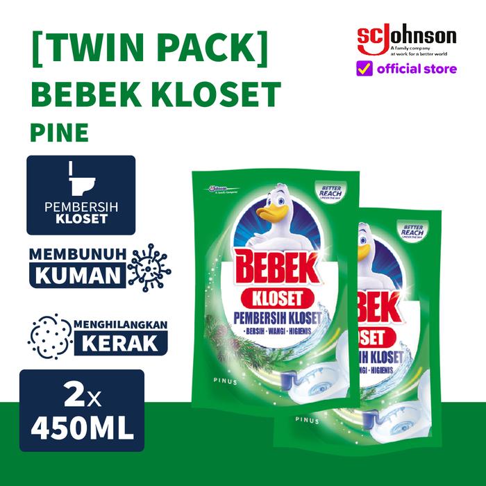 Promo [Twin Pack] Bebek Kloset Pinus Pouch 450mL x 2pcs - Kota ...