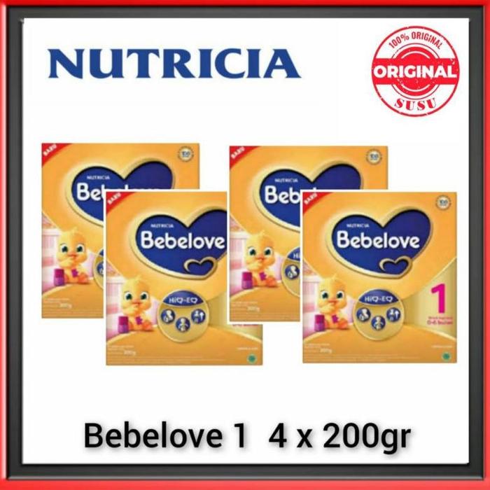 Gambar Bebelove 1 / Bebelove 2 4x200gr (800gr) READY dari aang parma undefined Tokopedia