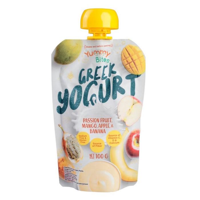 Gambar Yummy Bites Custard Chocolate - greek yoghurt 100g - passion fruit dari Nagatomi Baby n toys undefined Tokopedia