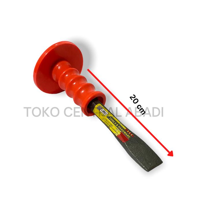 Gambar Pahat Beton CAMEL 8" 10" 12" Inch Gagang Bulat Gepeng Pipih / Pahat - 8 Inch dari Toko Central Abadi Official undefined Tokopedia