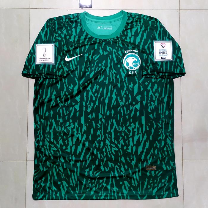 Gambar JERSEY ARAB SAUDI 22/23 - POLOS, L dari pjersey undefined 5 Tokopedia