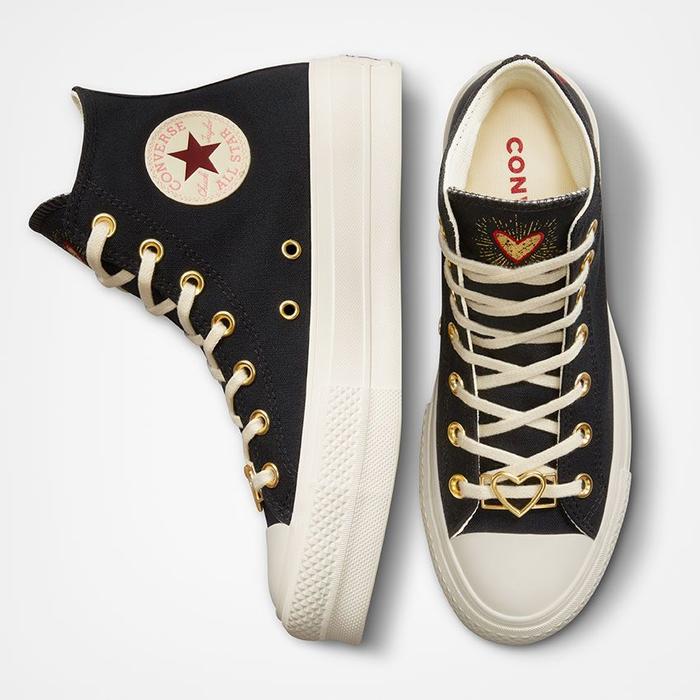 converse heart platforms