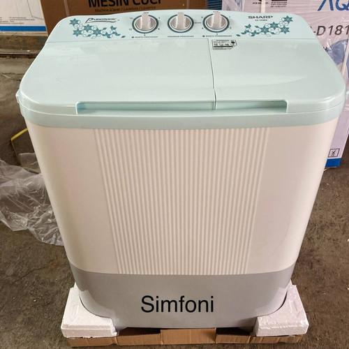 Gambar SHARP - Mesin Cuci 2 Tabung 7kg ES-T80MW BATAM dari ANUGRAH ELECTRONIC BATAM undefined Tokopedia