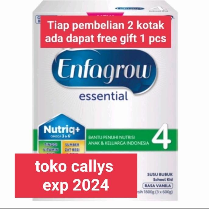 Gambar Enfagrow essential 4 vanila 1800 gr - 1600gr dari London Store11 undefined Tokopedia
