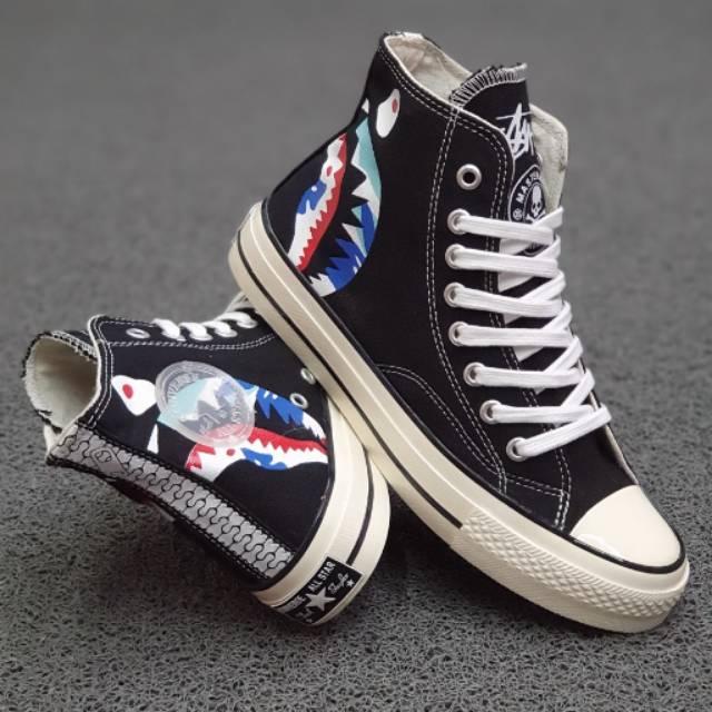 Sepatu Converse Old School Bape Sepatu Converse Chuck Taylor 70's