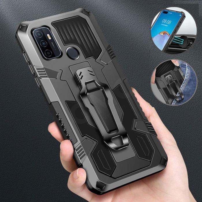 Gambar CASE ROBOT INFINIX NOTE 11 INFINIX NOTE 12 HARD CASE BELT CLIP ROBOT - Hitam, INFINIX NOTE 11 dari Phantom Case undefined Tokopedia