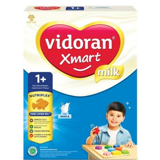 Gambar vidoran Xmart 1+ Susu Pertumbuhan Anak 1-3 Tahun Vanilla 700 gr dari Ebony Olshop undefined Tokopedia
