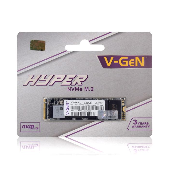 Gambar V-Gen Hyper - M.2 NVMe SSD - 128GB dari tcscom undefined Tokopedia