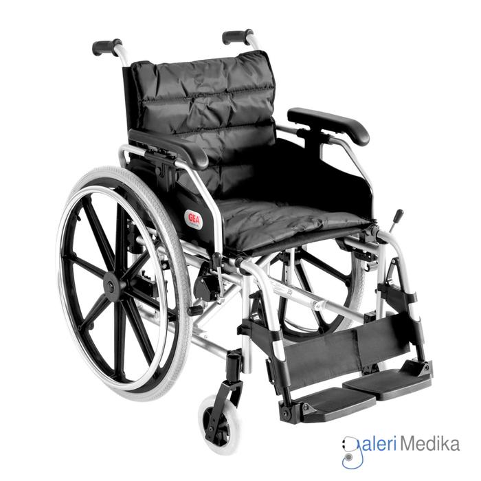Gambar Kursi Roda GEA FS 950 LBPQ / FS950 LBPQ Wheelchair Aluminium - GEA FS 950 dari Galeri Medika undefined Tokopedia