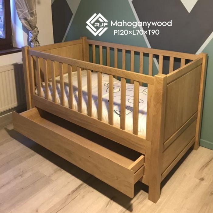 Jual box bayi kayu laci minimalis box bayi kayu minimalis - Kab. Jepara