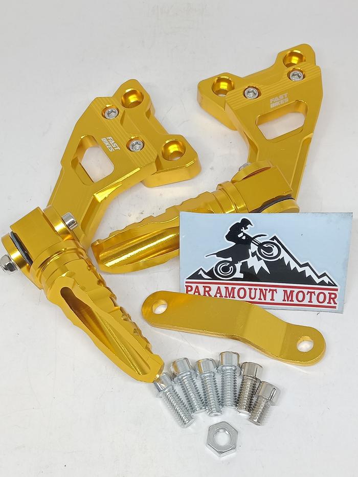 Gambar footstep injakan belakang FU model gantung - gold dari Paramount motor undefined Tokopedia
