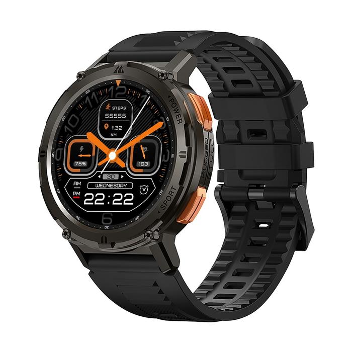 Gambar KOSPET TANK T2 Ultra Military Smartwatch AMOLED AI Voice AOD Bluetooth - Hitam dari rika-akana88 undefined Tokopedia