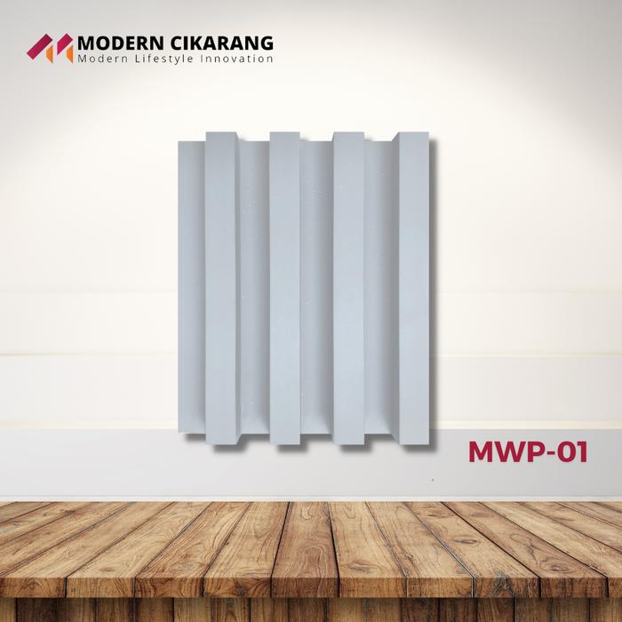 Gambar MODERN WALL PANEL WPC TIPE 01-14 / HIASAN DINDING 3D - MWP-01 dari MODERN CIKARANG undefined Tokopedia