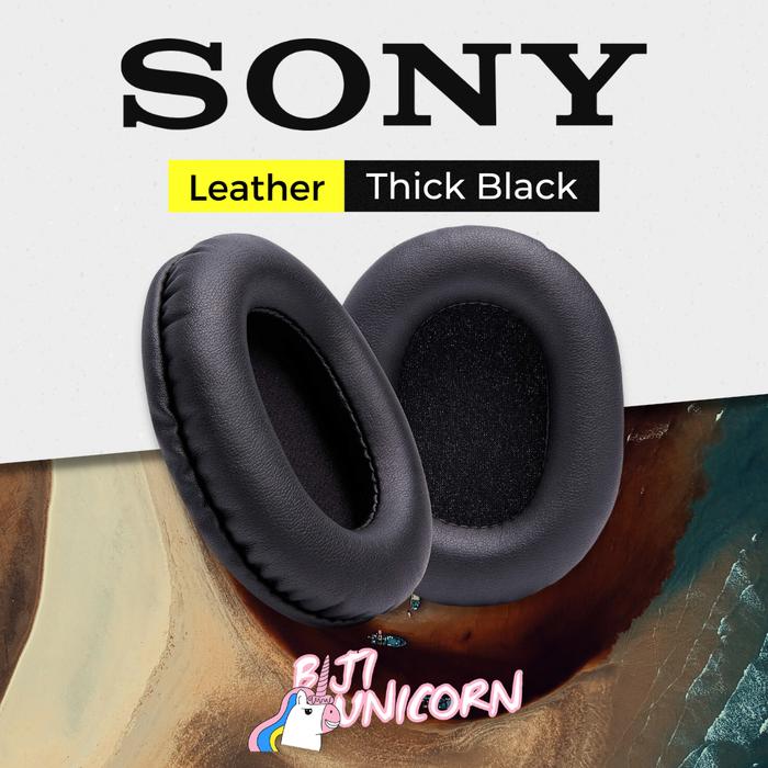 Earpad Earcup Ear Cushion Sony MDR7506 MDR 7506 Busa Bantalan Foam Thick  Black