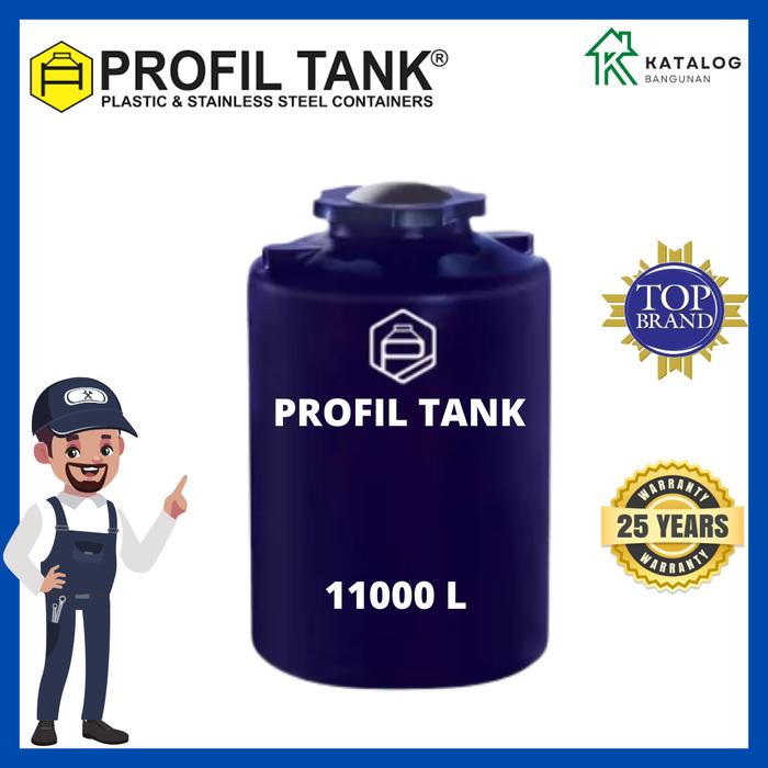 Gambar PROFIL TANK TDA 11000 LITER - Biru dari Katalog Bangunan undefined Tokopedia
