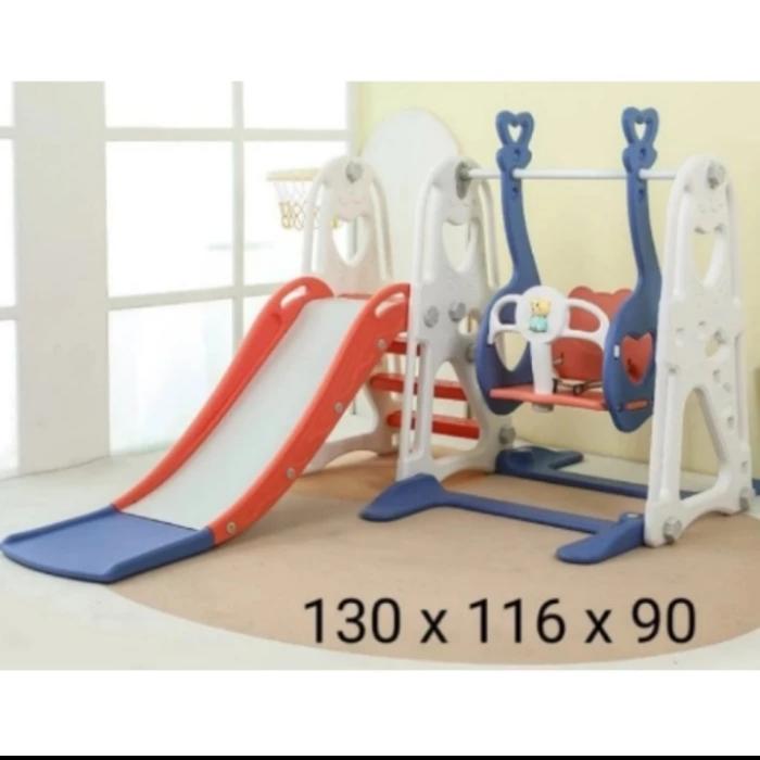 Gambar Playground perosotan anak balita paud mainan ayunan anak indoor murah dari kidsshoptha undefined Tokopedia